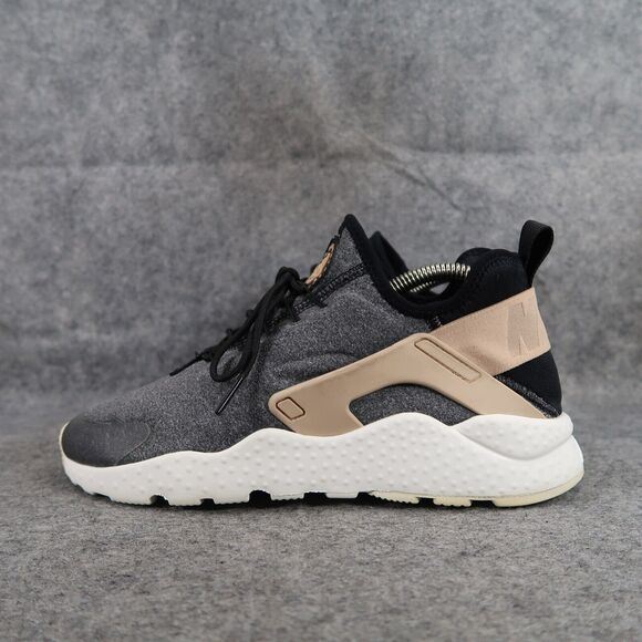 Nike Shoes Womens 8 Athletic Trainers Air Huarache Run Ultra Comfort Active Grey - Picture 4 of 12